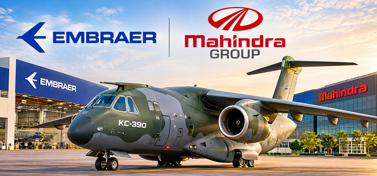 India Business Journal | Embraer in partnership with Mahindra for IAF’s transport aircraft bid
